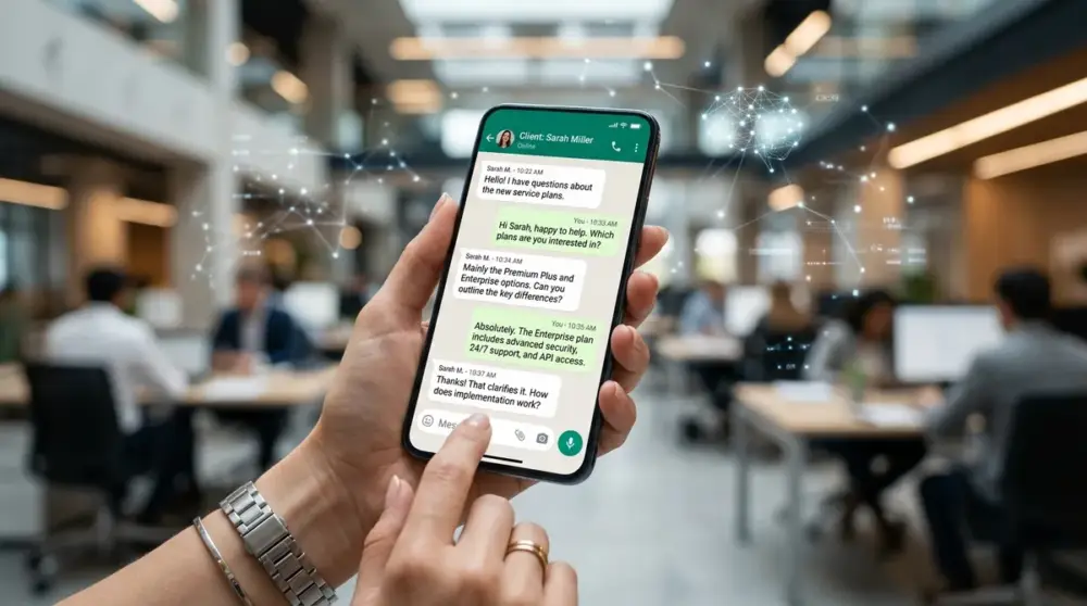 Estratégia de WhatsApp Business marketing e atendimento automatizado com inteligência artificial
